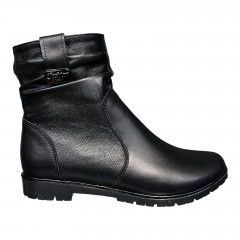 Черевики Жіночі шкіряні LONYS 10 чорний байка