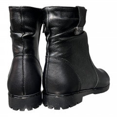 Черевики Жіночі шкіряні LONYS 10 чорний байка