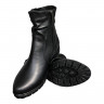 Ботинки Женские кожаные LONYS 10 черный байка