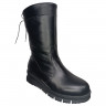 Чоботи жіночі шкіряні LONYS 65/2 чорний хутро