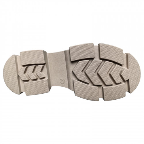 Чоботи жіночі шіряні YTA Арми бежевий хутро