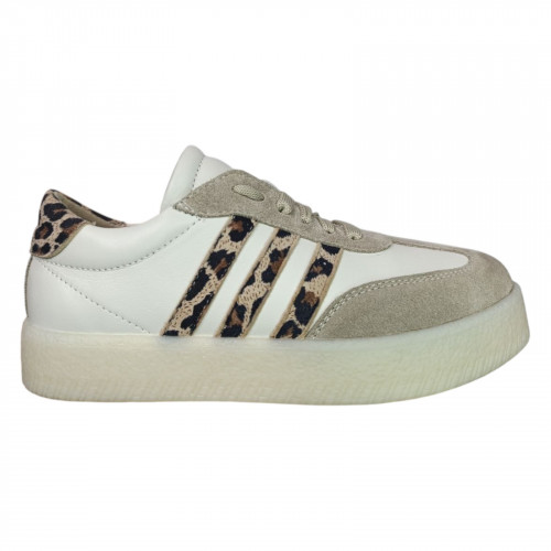 Кеди жіночі шкіряні DINO RICHI 638 457 молочні 