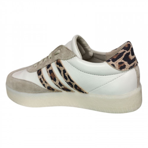 Кеди жіночі шкіряні DINO RICHI 638 457 молочні 