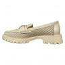 Лофери жіночі шкіряні ILONA 479/232 бежеві