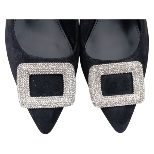 Босоніжкі жіночі замшеві ANKARA L9922-9 чорні