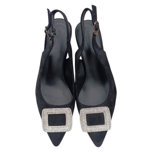 Босоніжкі жіночі замшеві ANKARA L9922-9 чорні