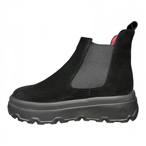 Черевики Жіночі замшеві LONYS 06/2 чорний замш