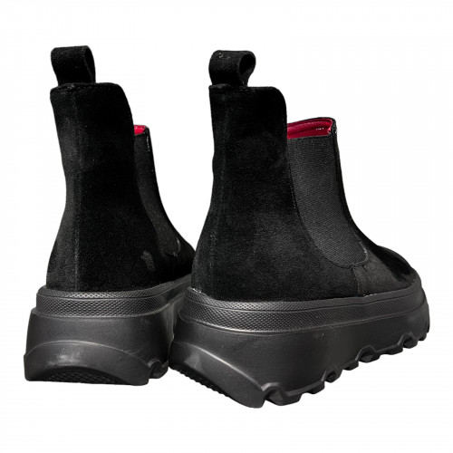 Черевики Жіночі замшеві LONYS 06/2 чорний замш