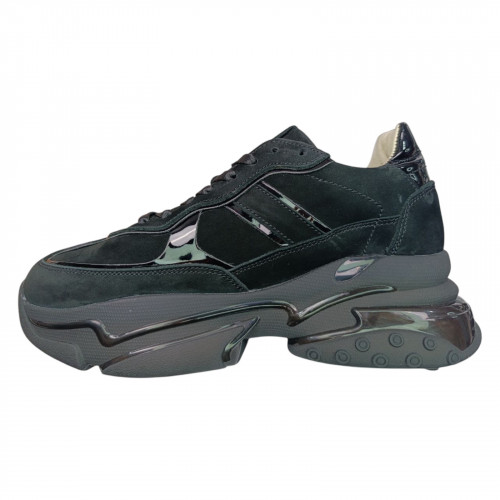 Кросівки жіночі шкіряні DITAS K-47-1 01 чорні