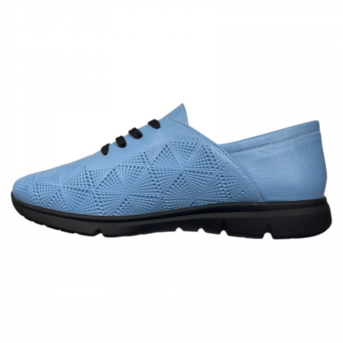 Мокасини жіночі шкіряні TANGO 632 блакитні