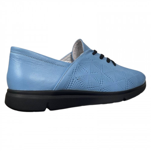 Мокасини жіночі шкіряні TANGO 632 блакитні