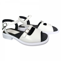 Босоножки Женские кожаные FOOT STEP 585 05 белые