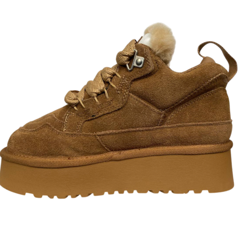 Угги женские замшевые HENGJI 273-2-2 khaki мех