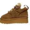 Угги женские замшевые HENGJI 273-2-2 khaki мех