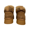 Угги женские замшевые HENGJI 273-2-2 khaki мех