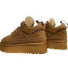 Угги женские замшевые HENGJI 273-2-2 khaki мех