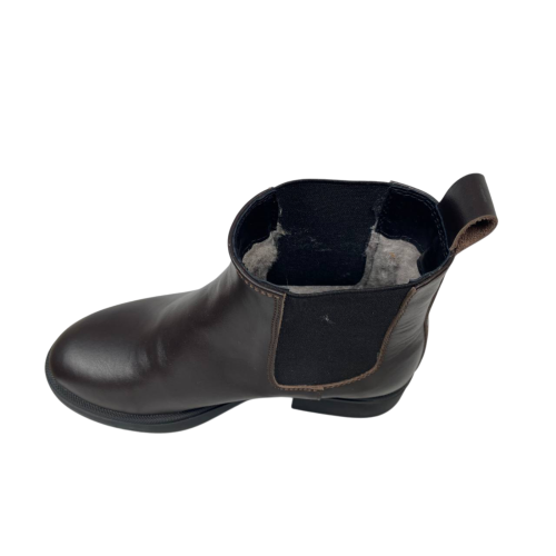 Черевики жіночі шкіряні PRELLESTA 2530 08 коричневі хутро