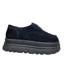 Жіночі Дербі замшеві DINO RICHI 720 01 чорні