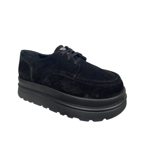 Жіночі Дербі замшеві DINO RICHI 720 01 чорні