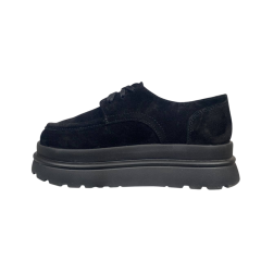 Жіночі Дербі замшеві DINO RICHI 720 01 чорні