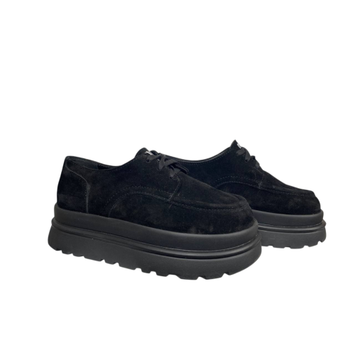 Жіночі Дербі замшеві DINO RICHI 720 01 чорні