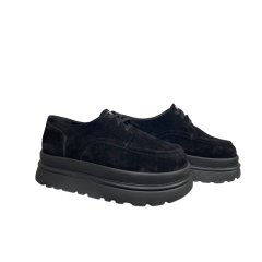 Жіночі Дербі замшеві DINO RICHI 720 01 чорні