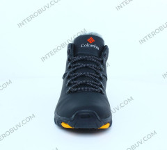 Кросівки Чоловічі шкіряні зимові LORD БМ12 чорний