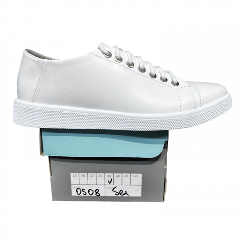 Кеды Женские кожаные TIFANI 0508 05 белый