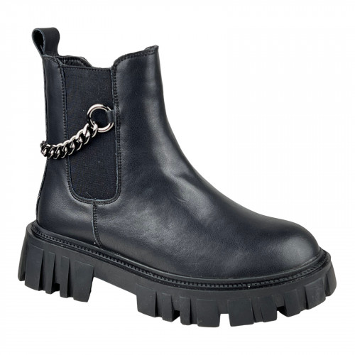 Ботинки Женские кожаные IT TS E5012-6 Black