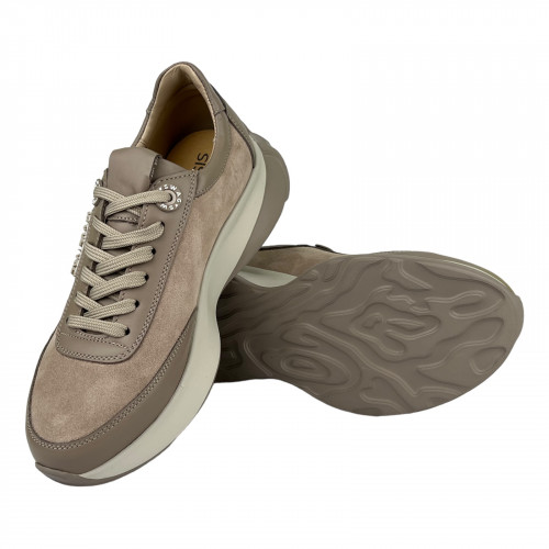 Кросівки Жіночі шкіряні MASIS 1n8 118 бежевий