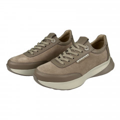 Кроссовки Женские кожаные MASIS 1n8 118 бежевый