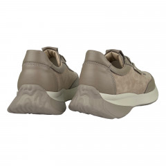 Кроссовки Женские кожаные MASIS 1n8 118 бежевый