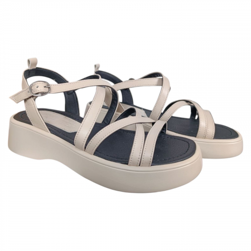 Босоножки Женские кожаные FOOT STEP 545 04 бежевые