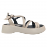 Босоножки Женские кожаные FOOT STEP 545 04 бежевые