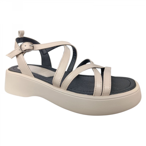 Босоножки Женские кожаные FOOT STEP 545 04 бежевые