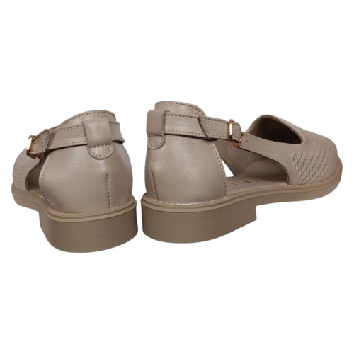 Лоферы женские кожаные ANDALINI 2005 07 бежевые