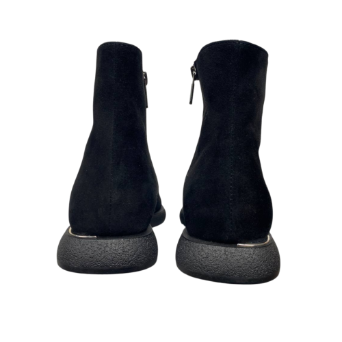 Черевики жіночі замшеві ILONA 935/509 чорні байка