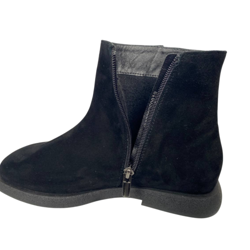 Черевики жіночі замшеві ILONA 935/509 чорні байка