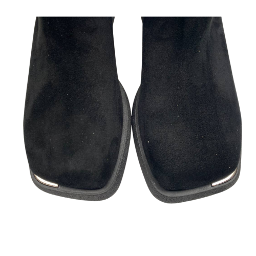 Черевики жіночі замшеві ILONA 935/509 чорні байка