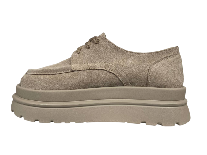 Жіночі Дербі замшеві DINO RICHI 720 04 бежеві 