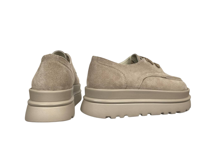 Жіночі Дербі замшеві DINO RICHI 720 04 бежеві 