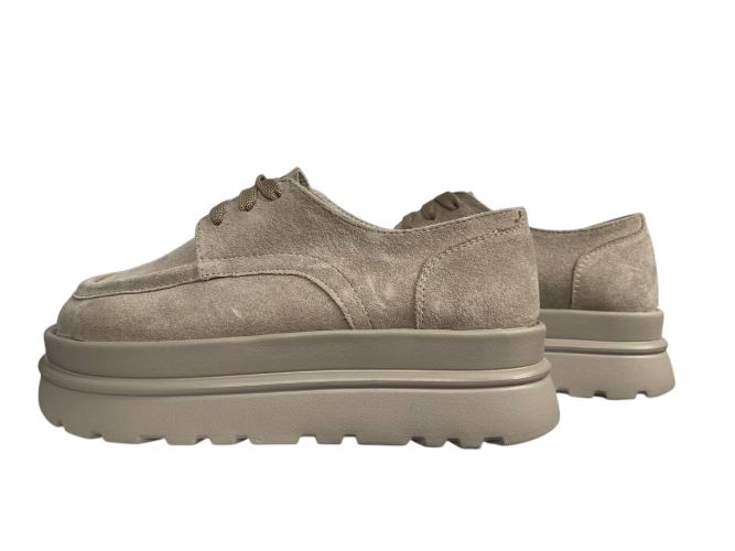 Жіночі Дербі замшеві DINO RICHI 720 04 бежеві 