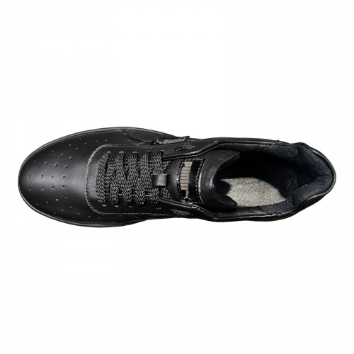 Кроссовки Женские кожаные VERSAL 1018 черный