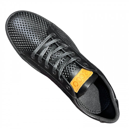 Кеди Чоловічі шкіряні ACLI CLAS E01 11 перфорація чорний