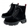 Черевики Жіночі шкіряні IT TS E758-1 Black