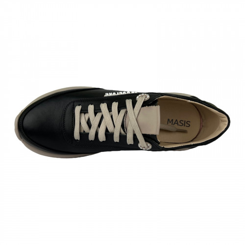 Кроссовки Женские кожаные MASIS IN10 черный