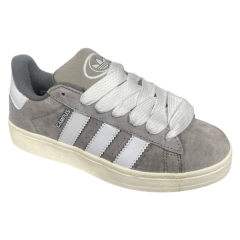 Кеды женские замшевые аdidas campus B0815-21 светло серые