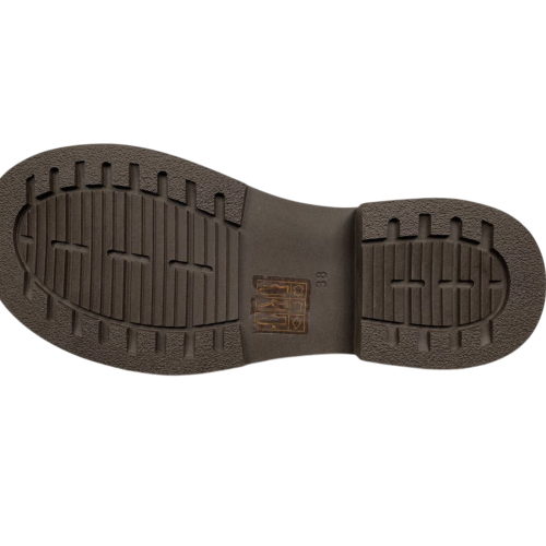 Черевики жіночі шкіряні ILONA 854/394 33 какао байка лак