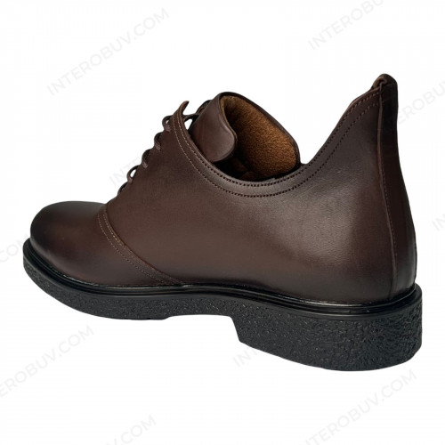 Туфлі Жіночі шкіряні YYY F3 22 коричневий