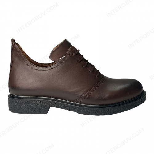 Туфлі Жіночі шкіряні YYY F3 22 коричневий